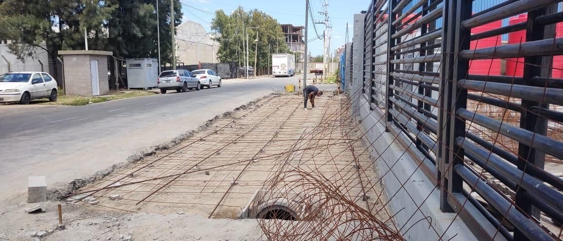 Armadura de hierro para alcantarillado